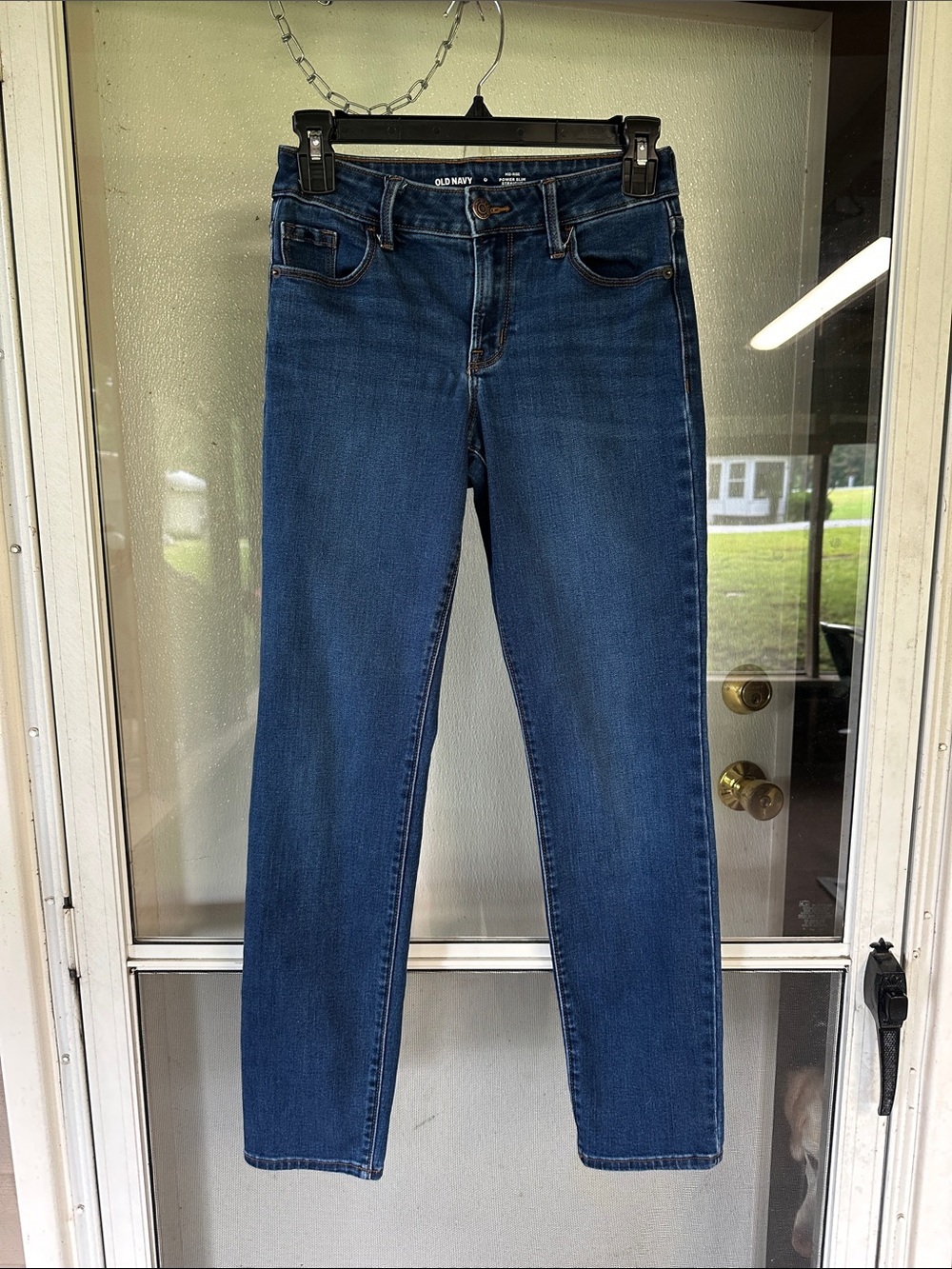 Old Navy Power Slim Straight Jeans size 0